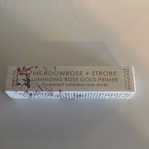 Seraphine botanicals Meadowrose + Strobe Luminizing Rose Gold Primer
